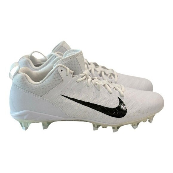 NIKE Alpha Men\'s  \'White Black\' Menace 2 Low Men\'s Football Cleats Size 16 main image 8